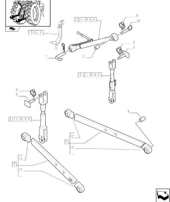 5199349 - Кронштейн